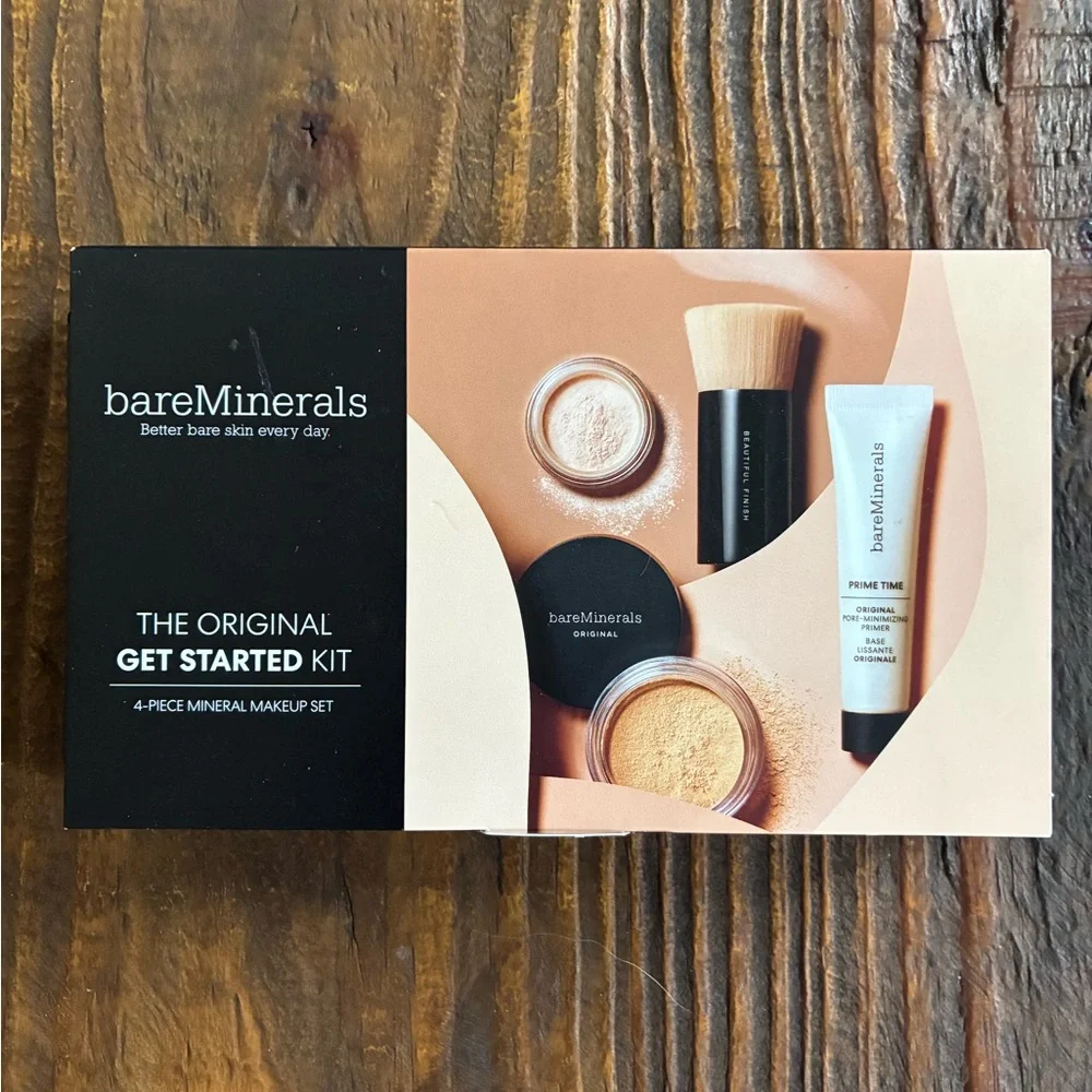 NEW Bare Minerals Original Get Started Kit primer veil foundation setting powder